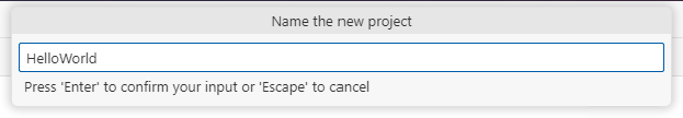 A screenshot of Visual Studio Code screen